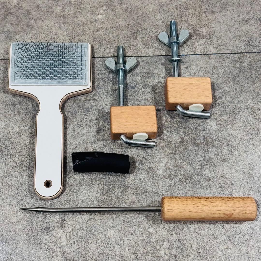 最終値下げ Louet ルエ社 ドラムカーダー 糸紡ぎ 手紡ぎ 羊毛 フェルト