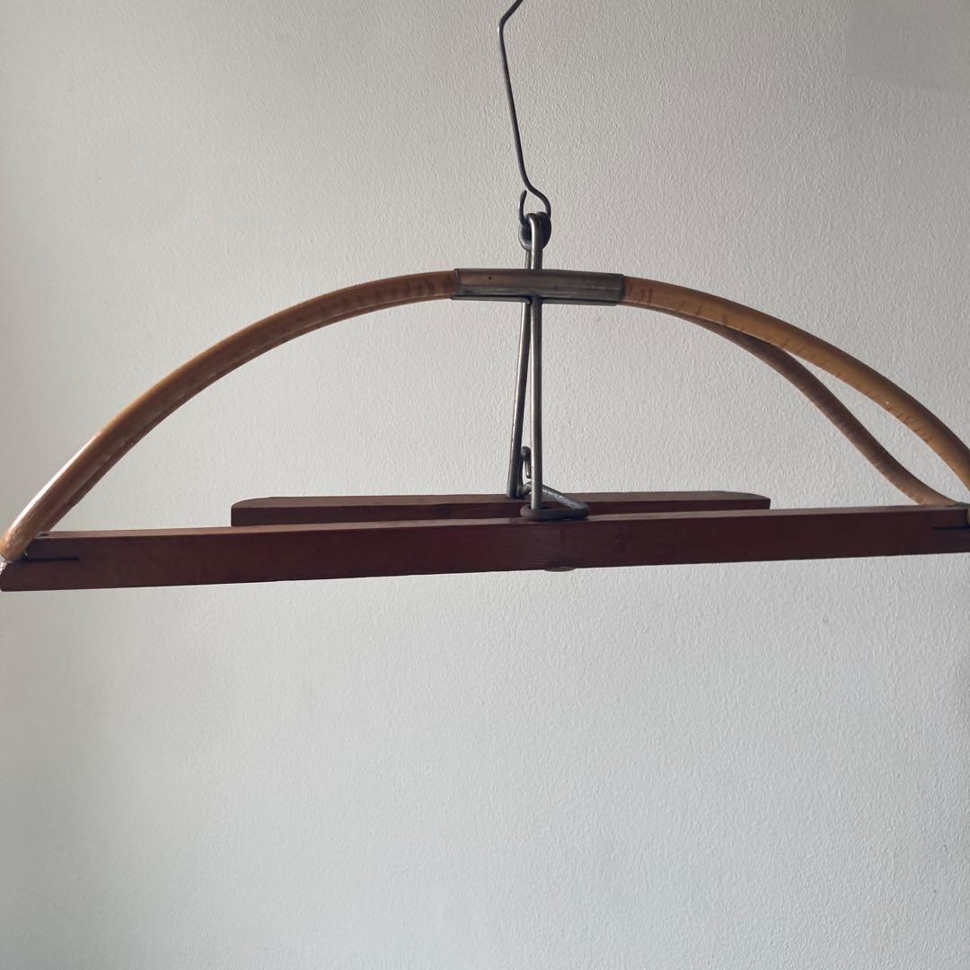 ビンテージバンブーハンガー着物大正時代　レトロ　1940年代　雑貨アトリエレア