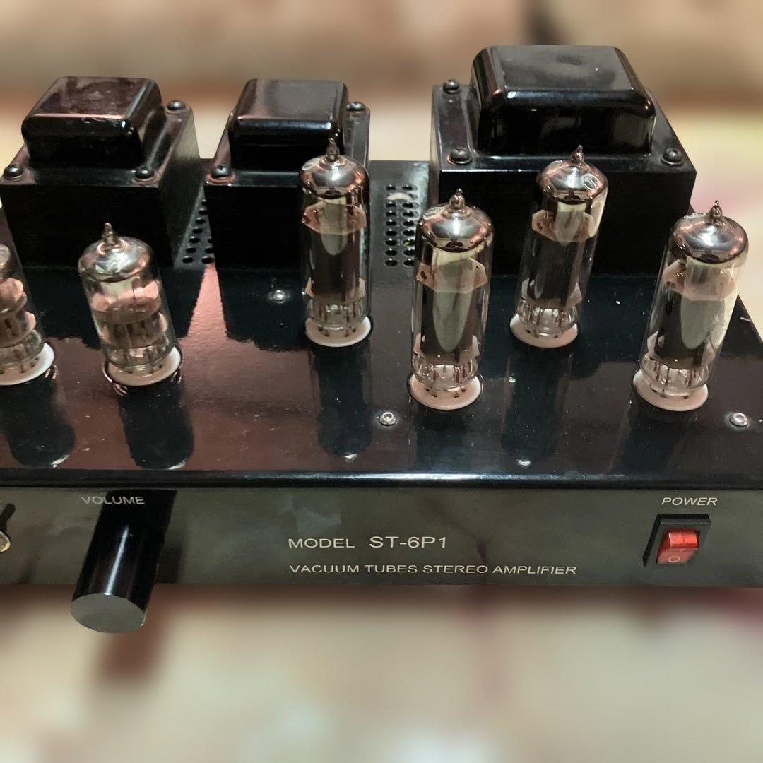 真空管ステレオアンプ ST-6P1 本体