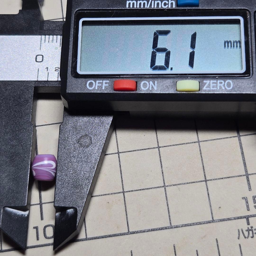 稀少　小粒　パープルピンクスクイッグル　goro's等のカスタムに