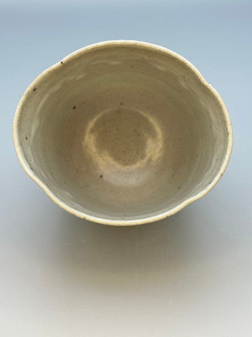 茶道具　茶碗　矢口永寿　松画茶碗