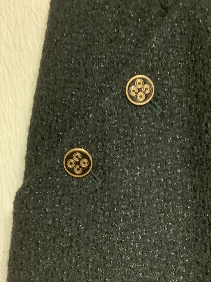 CHANEL シャネル　ツイード　ひざ丈フレアスカート