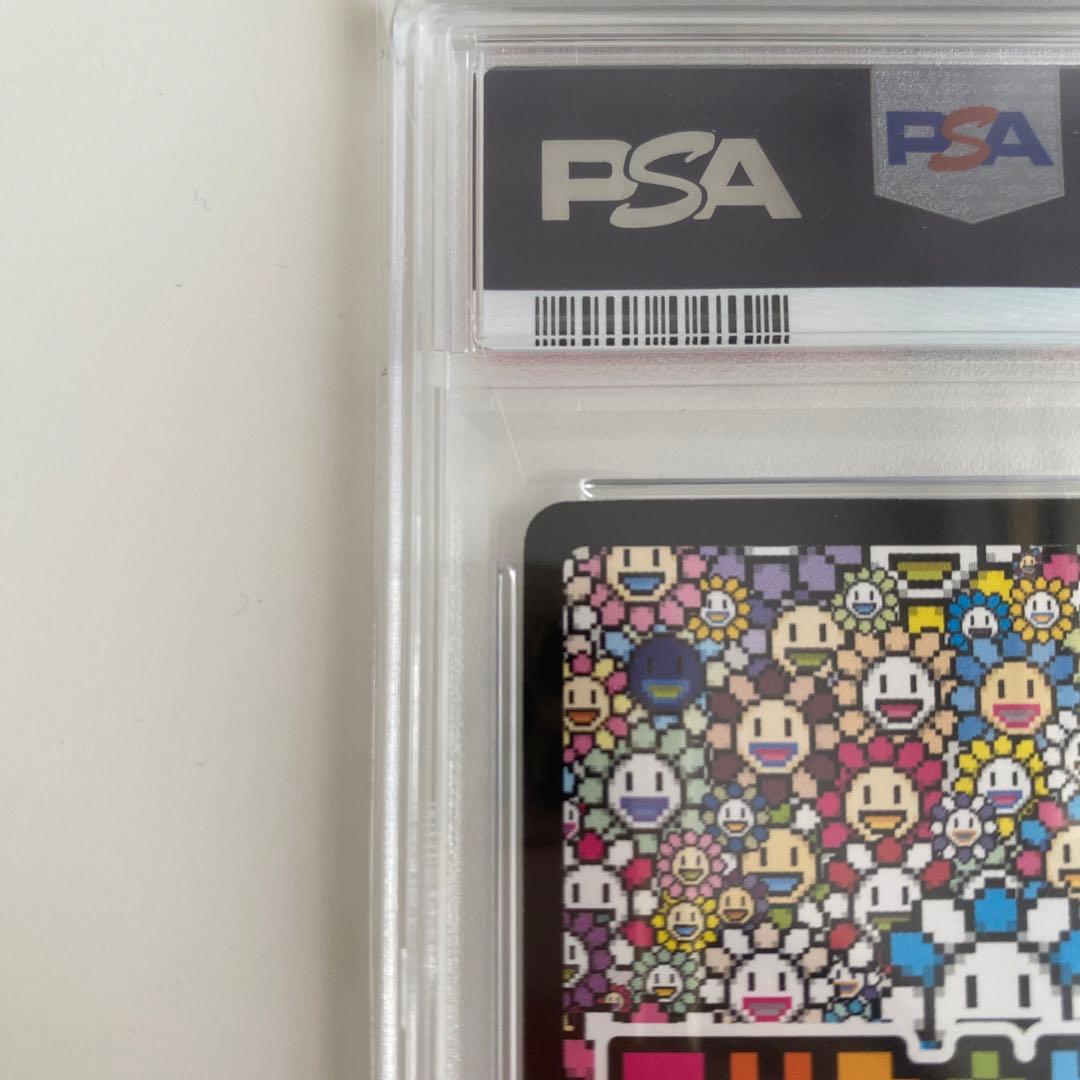 【PSA10】水面とドクロ顔　(英語/SR) 108フラワーズ　村上隆