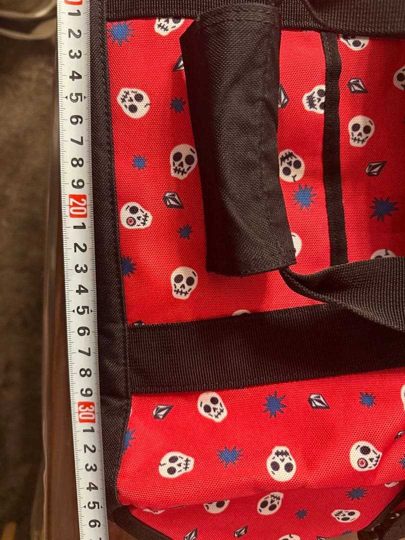 VOLCOM スカル柄 ボストンバッグ