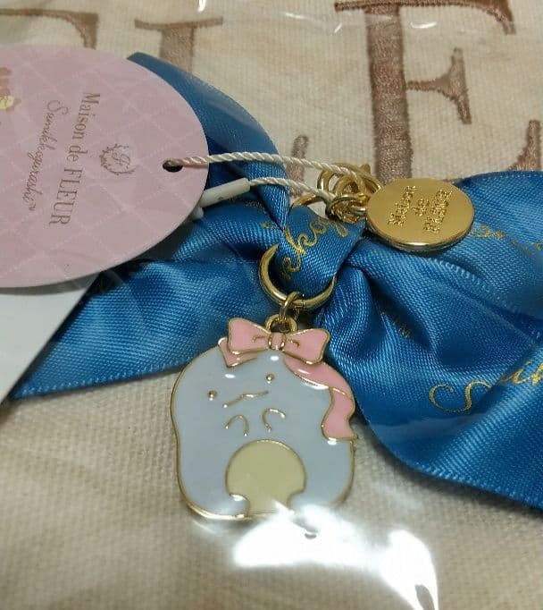 【新品未開封】メゾンドフルール すみっコぐらし とかげ バッグ チャーム メモ