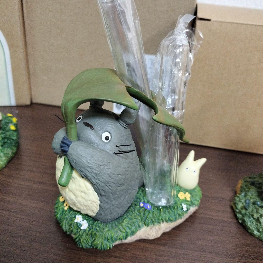 希少　レア　ジブリ　トトロ　一輪挿し　二輪挿し　3点セット