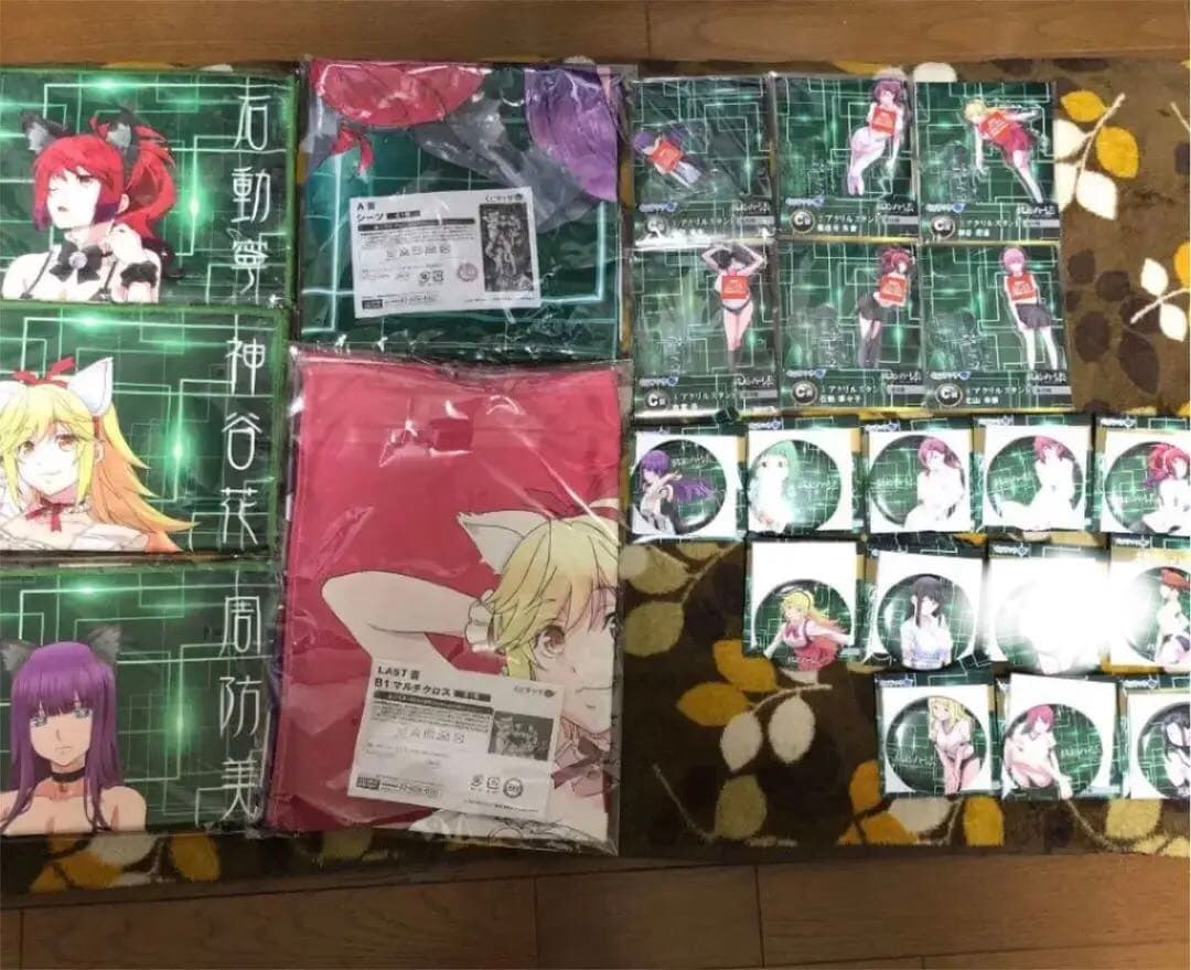 くじラック 終末のハーレム バラ売り不可　(A賞から22点)缶バッジ2個なし