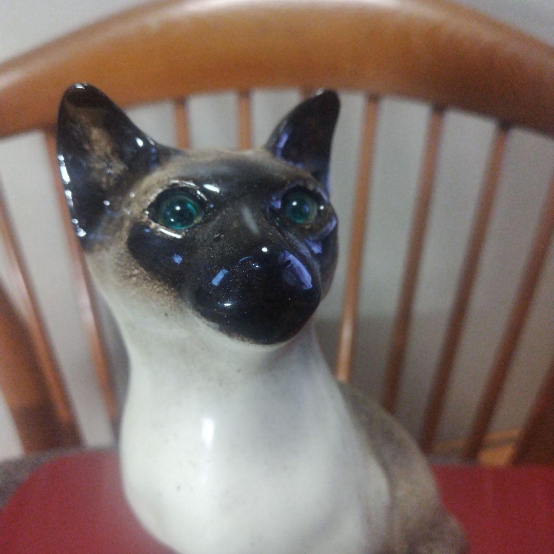 ウィンスタンレイキャット（ケンジントンキャット）サイズ４のシャム、ビンテージ作品