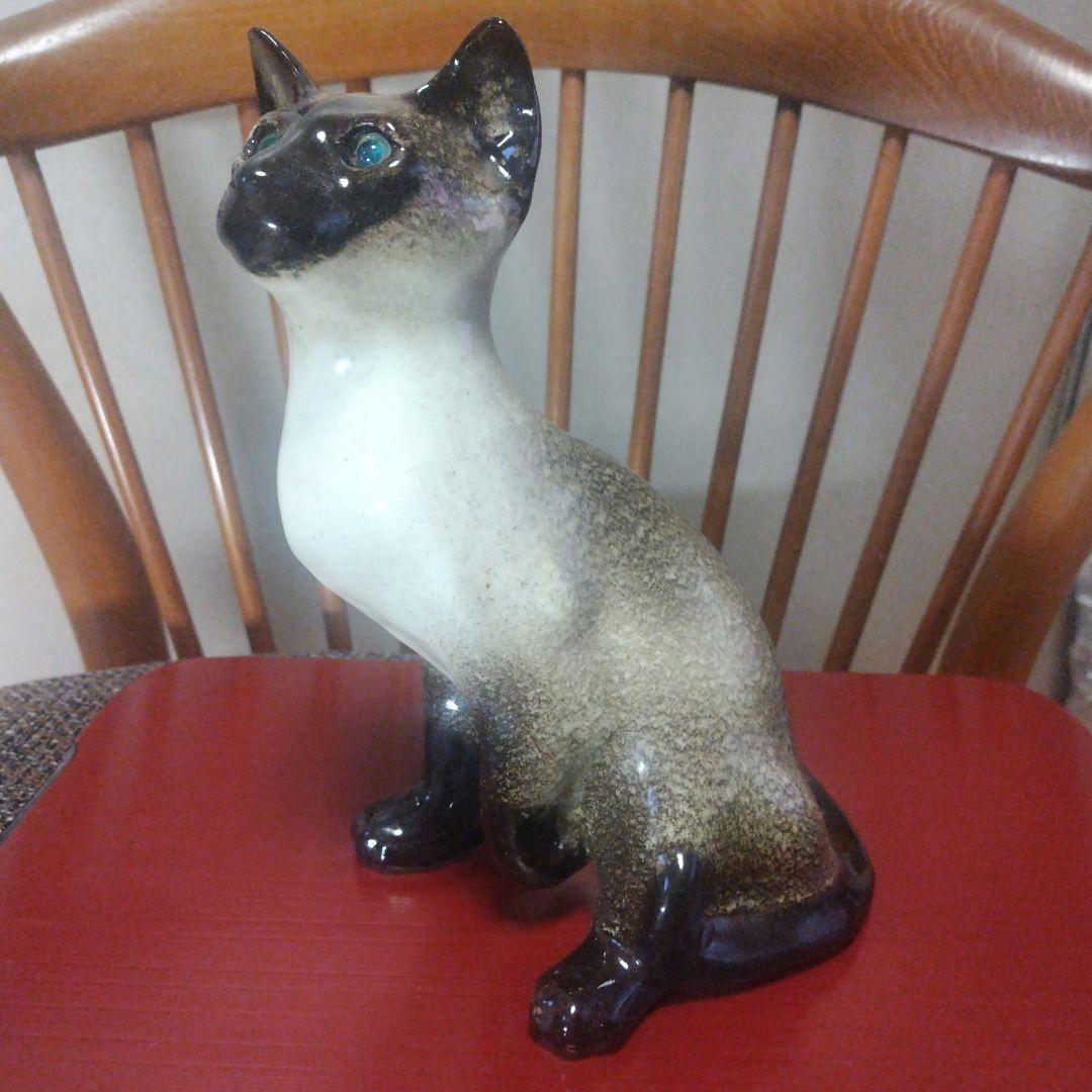 ウィンスタンレイキャット（ケンジントンキャット）サイズ４のシャム、ビンテージ作品