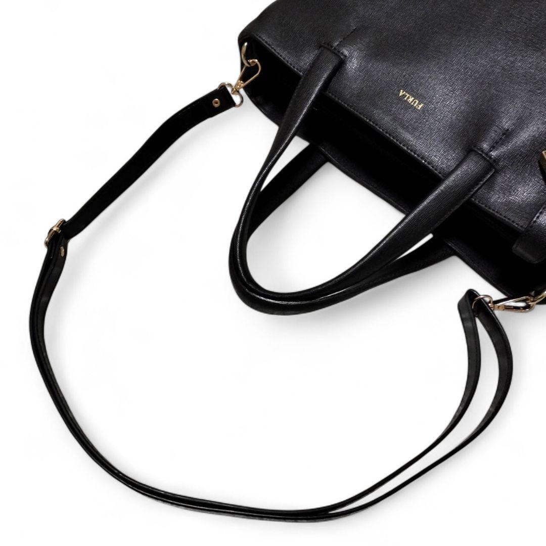 【美品】 FURLA フルラ ハンドバッグ ショルダーバック 2way レザー