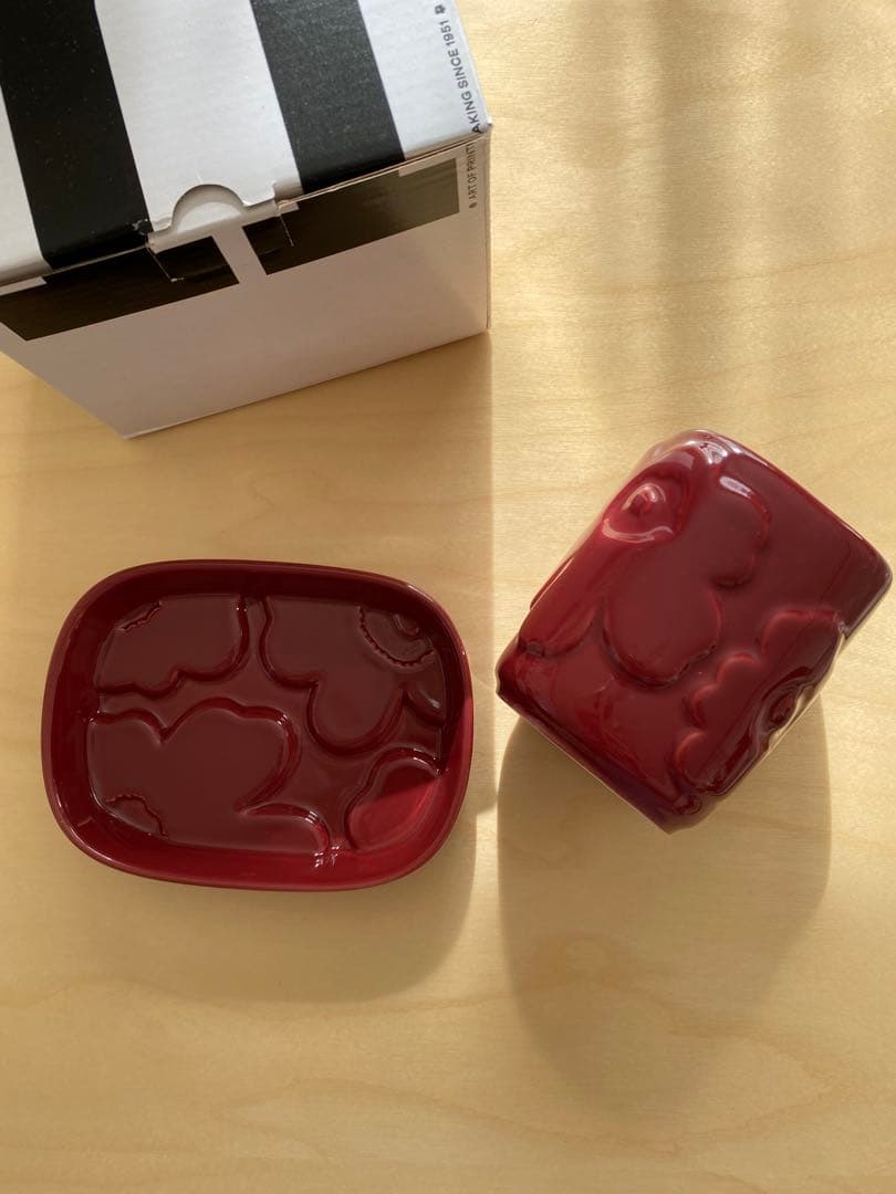 マリメッコ　新品　Unikko バスルーム　アクセサリー　セット