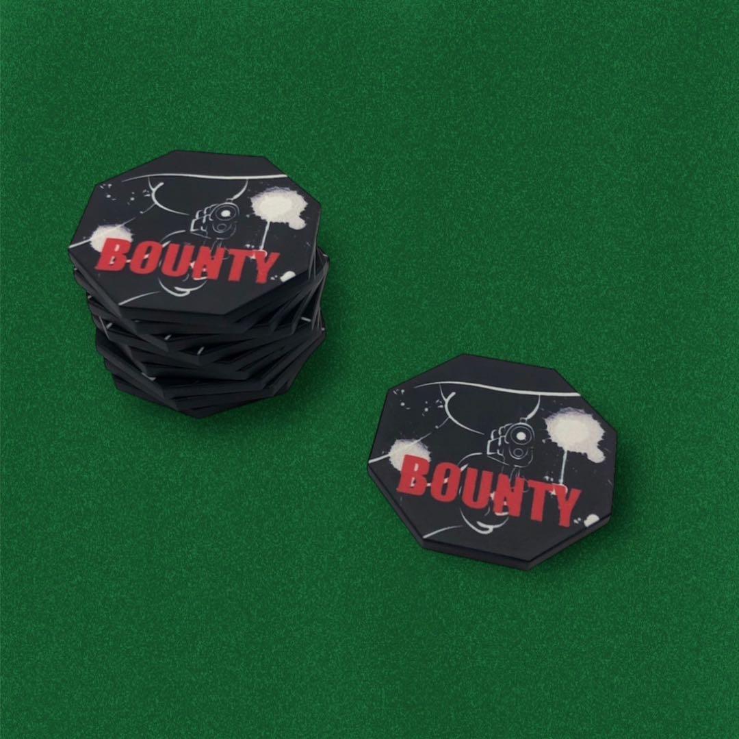 W&Berry バウンティチップ 40枚セット 八角形 セラミック製