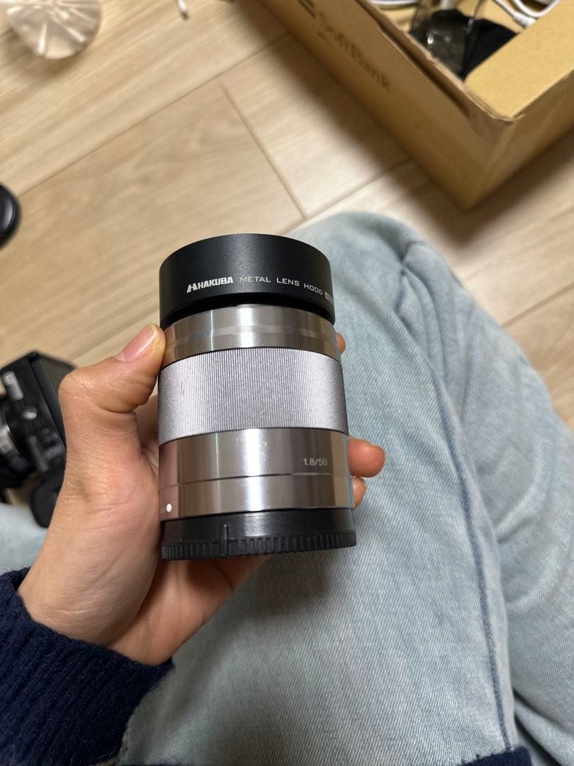 SONY E 50mm F1.8 OSS レンズ