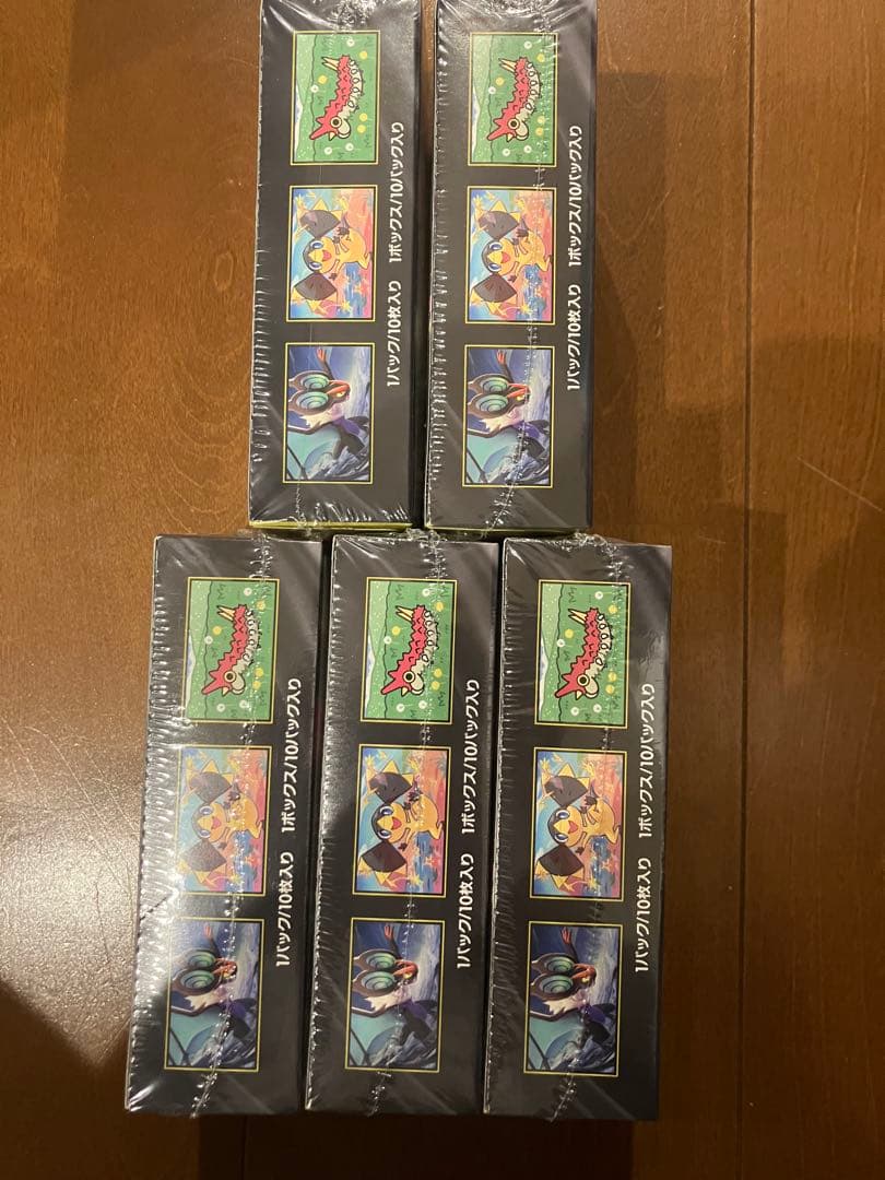 ポケモンカードゲーム MEGAドリームEX シュリンク付き　5box