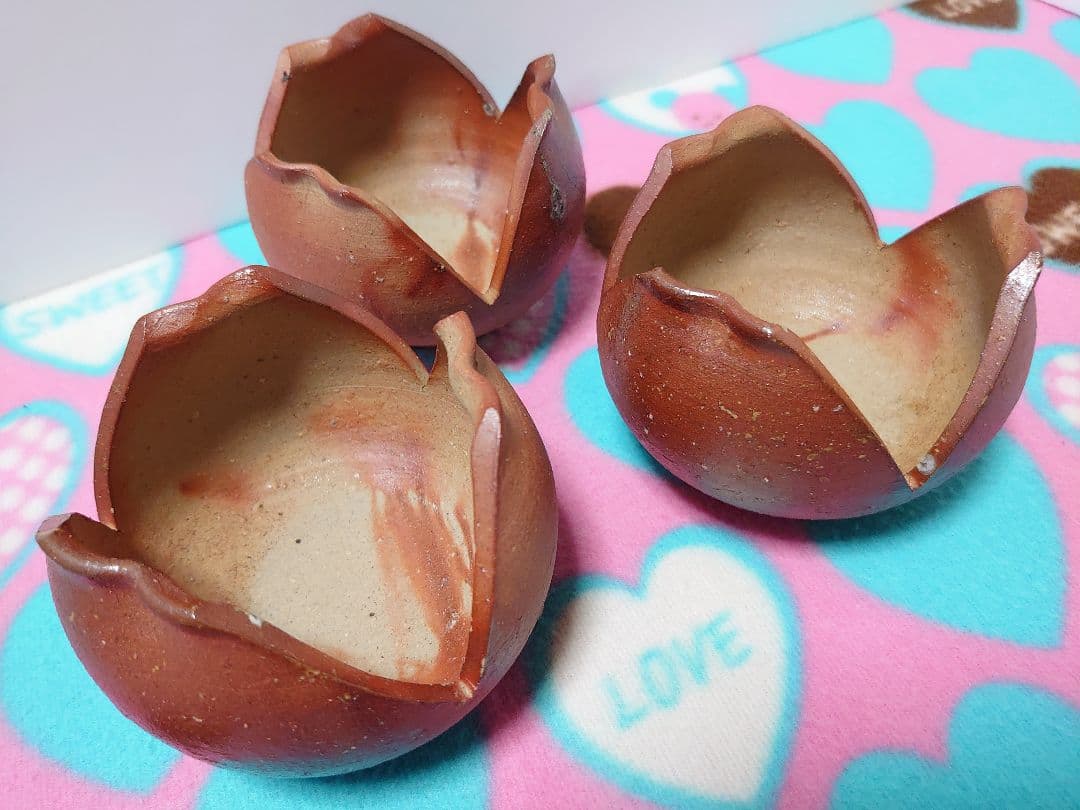 備前焼 人気作家 多久守 備前向付 小鉢 花皿 茶道具 懐石料理 食器