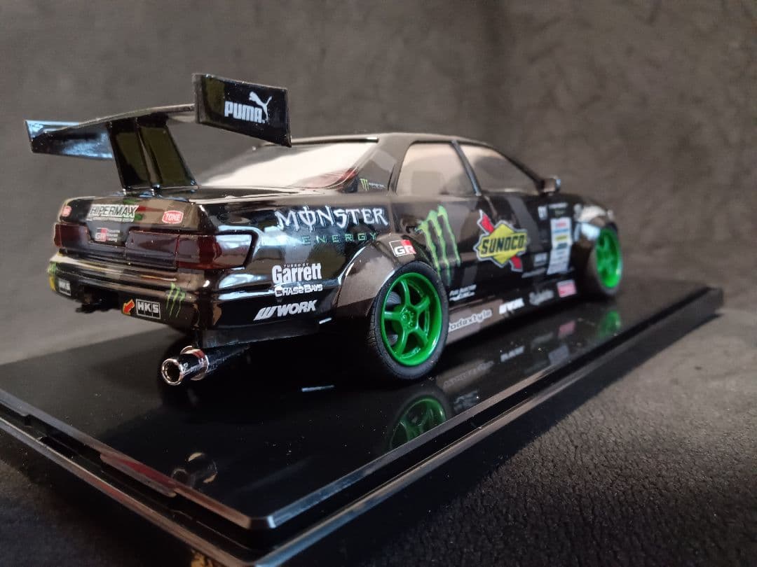 最終価格 1/24 JZX100 マークⅡ プラモデル 完成品 ケース付き