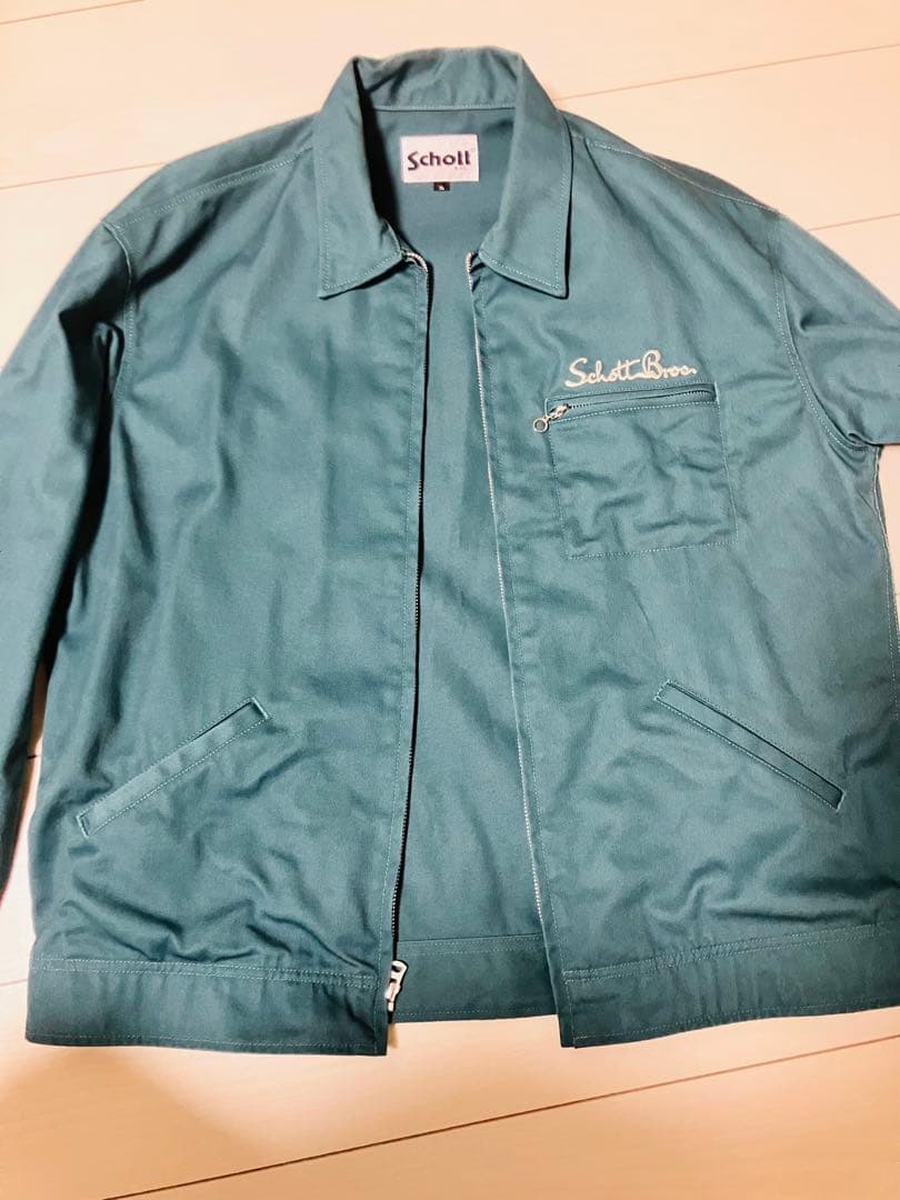 Schott ワークジャケット XL グリーン