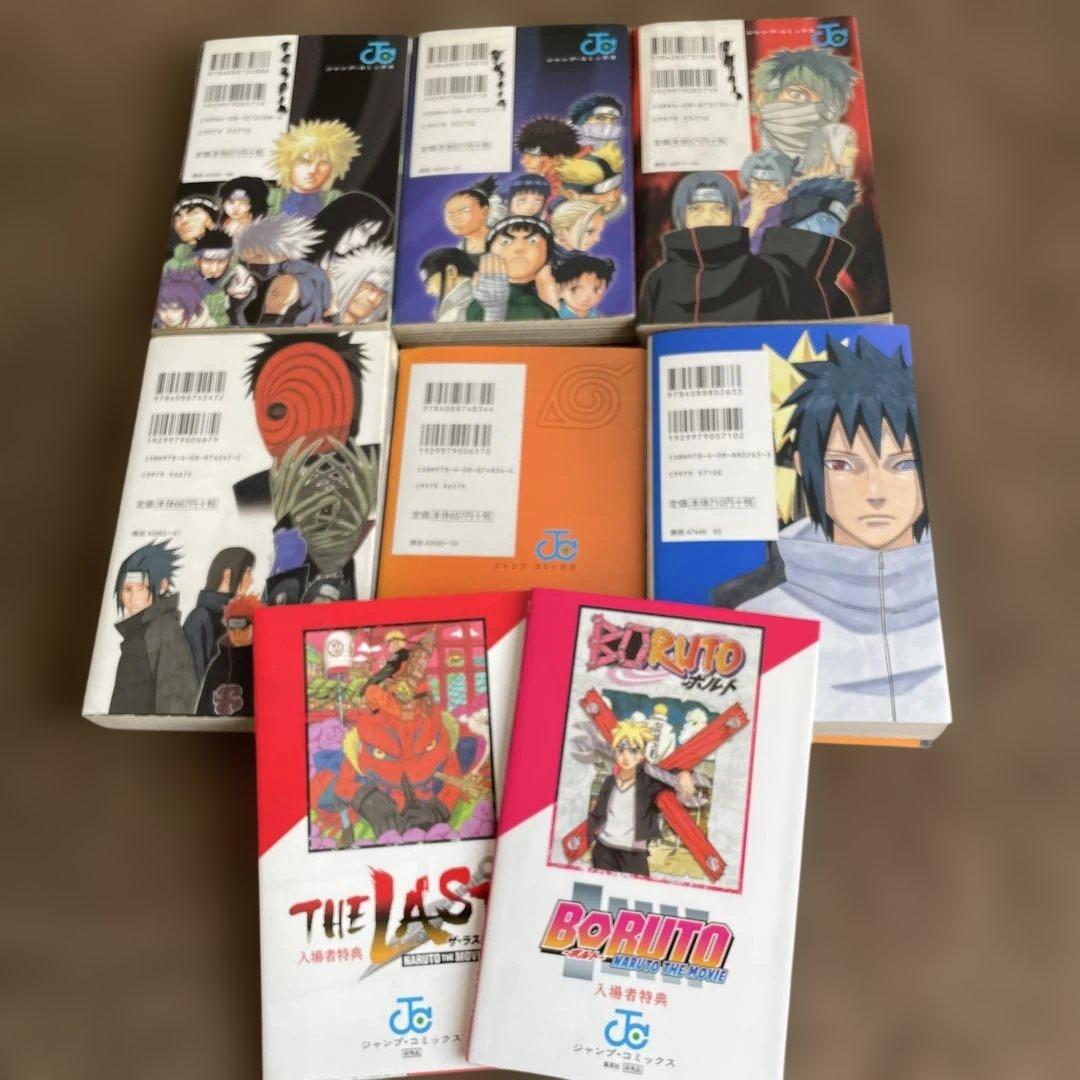 ナルト全巻、ナルトボルト関連本