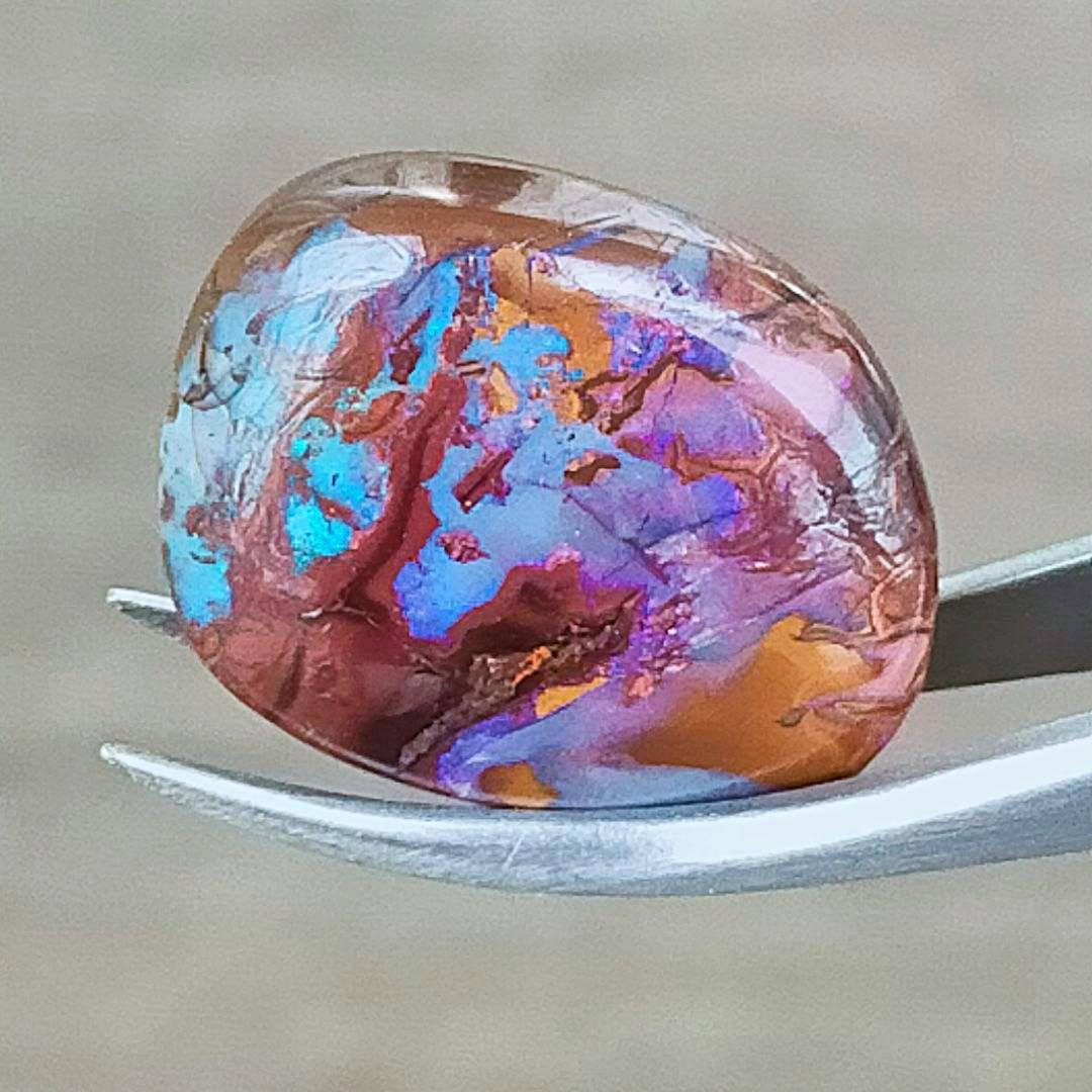 【オーストラリア産】ボルダーオパールのタンブル②