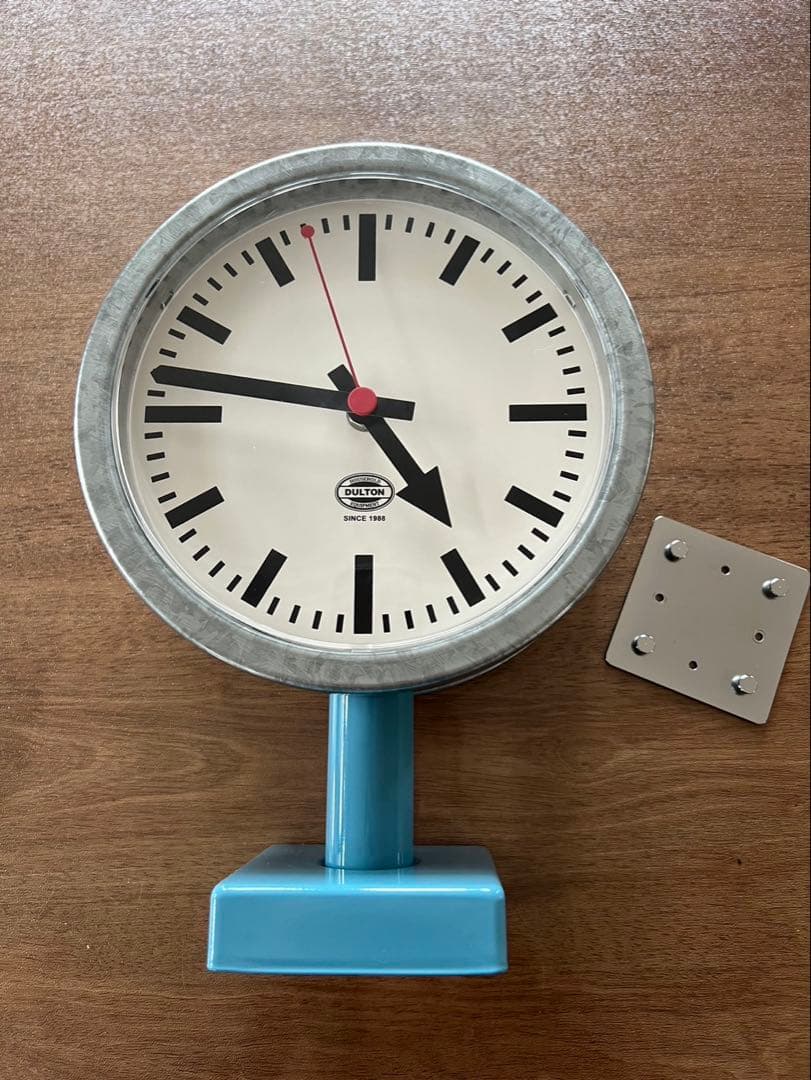 ☆DULTONダルトン☆ダブルフェイスクロック☆2024年限定カラー☆完売品