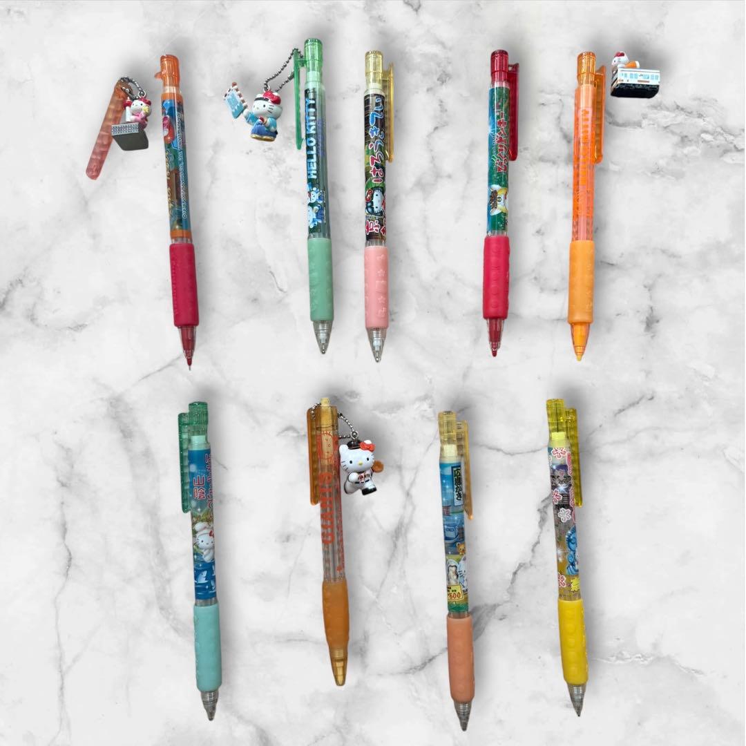 【49本セット】ご当地限定 ハローキティ シャープペンシル コレクション