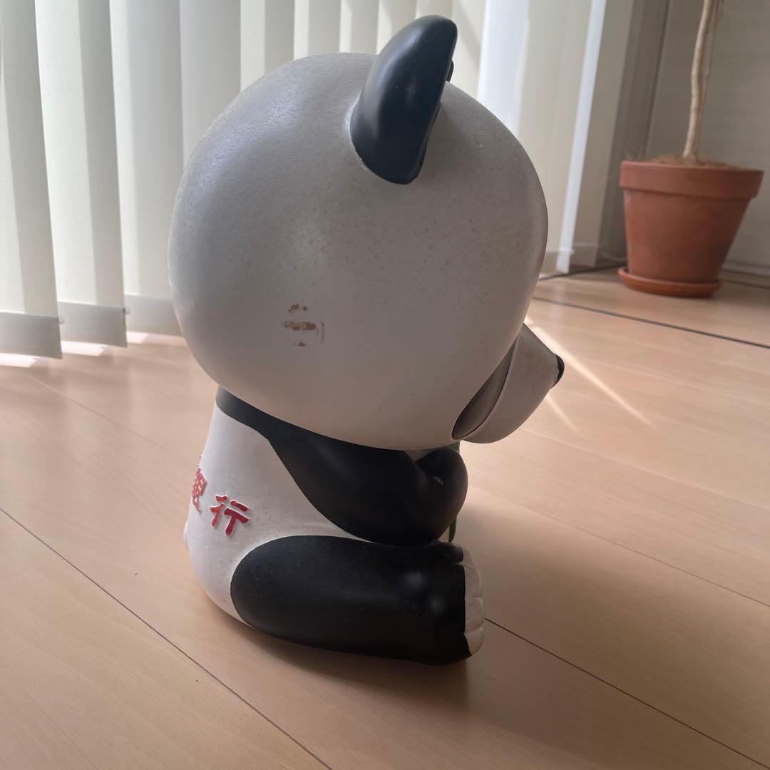 非売品販促レア/企業キャラ/三菱銀行/パンダ/店頭カウンターフィギュア