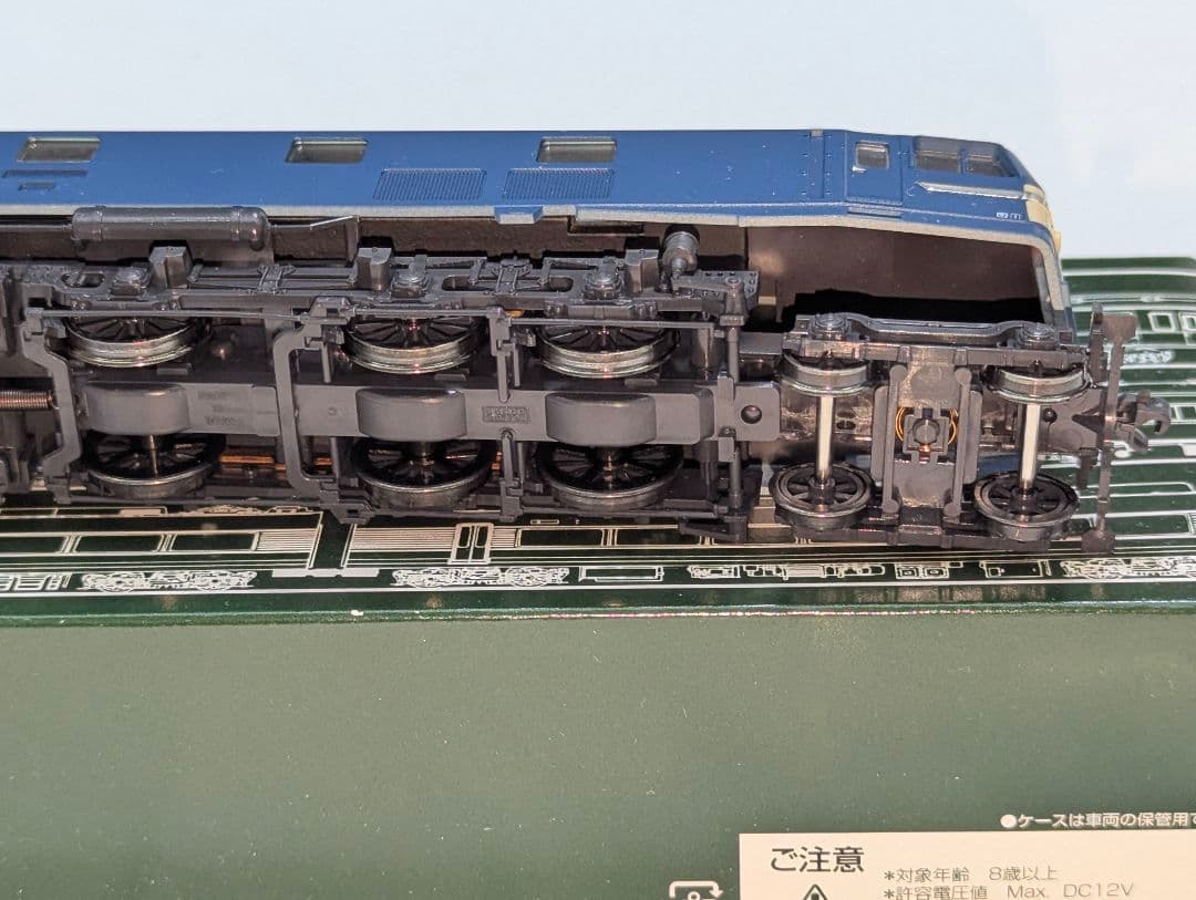 KATO　EF58　(大窓・ブルー) 【1-301】　HOゲージ