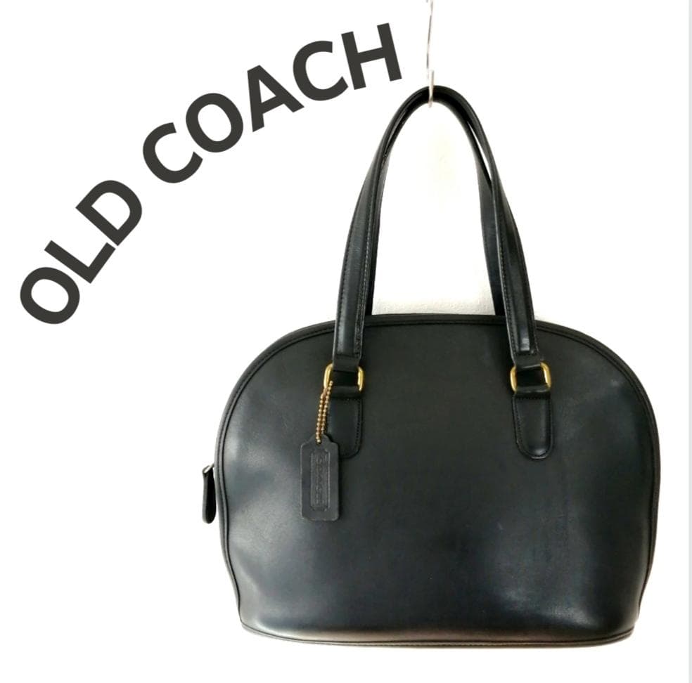 【OLD COACH】ハンドバッグ　黒