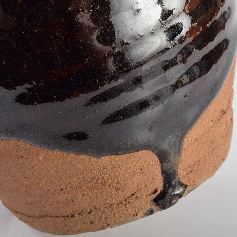 唐津焼　徳利　花入　表千家十三代無盡宗左（即中斎）極め箱　M　R9382