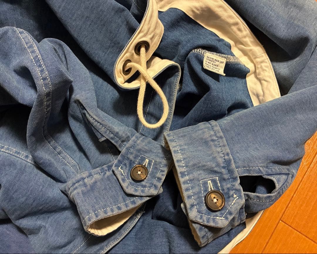 Ralph Lauren サルベージ　パーカー　ミリタリー　プルオーバー　前期