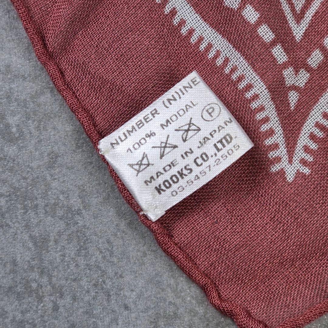 Rare NUMBER (N)INE Scarf ナンバーナイン スカーフ
