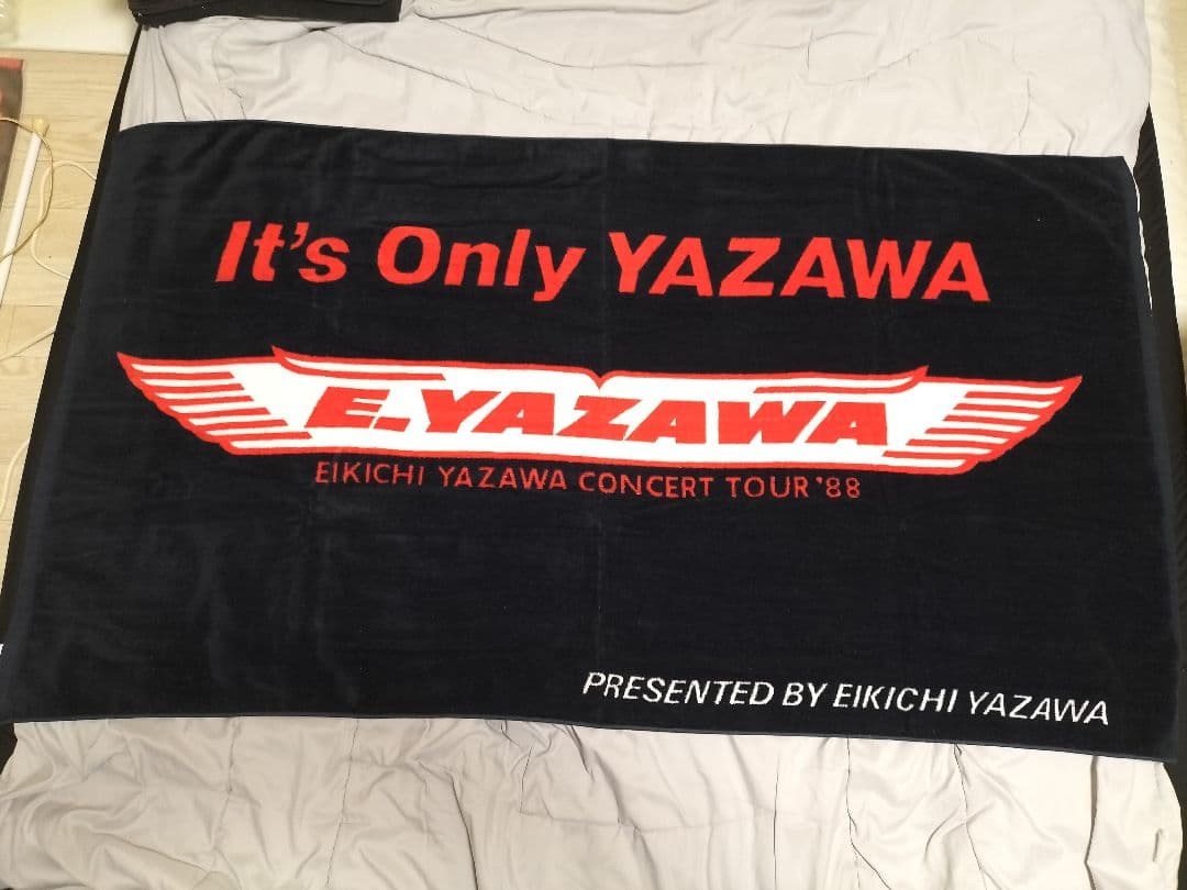 矢沢永吉 スペシャルビーチタオル It's Only ハネロゴ