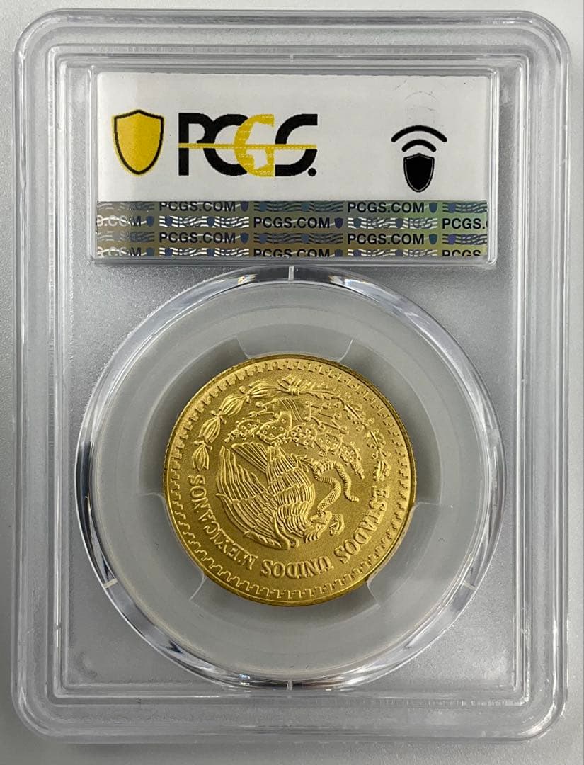 最高鑑定 2024 メキシコ リベルタード 1/2oz 金貨 PCGS MS70