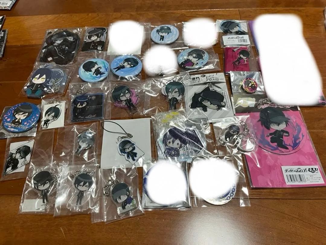 ダンガンロンパ  最原　絶望缶バッジ　クリアPOP 缶バッジ　アクスタ