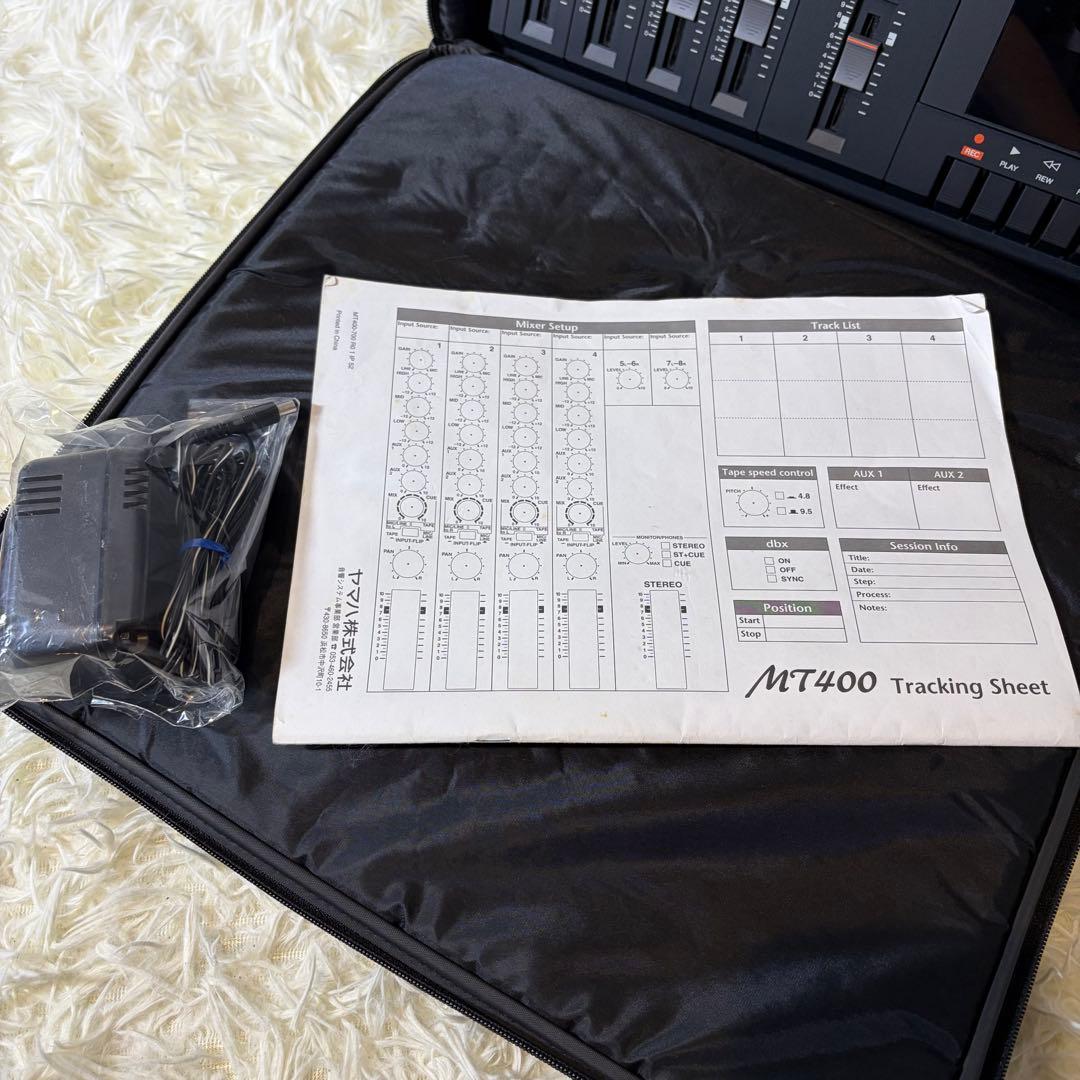 【極美品】YAMAHA MT400 完動品 マルチトラックレコーダー MTR