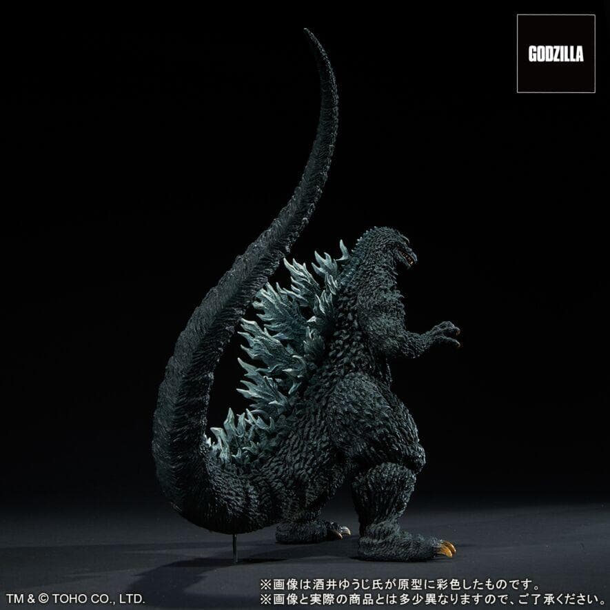 東宝30㎝シリーズ 酒井ゆうじ造形コレクション ゴジラ(2002) 嵐の中の攻防