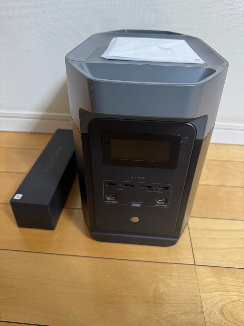 EcoFlow DELTA 2 ポータブル電源【リコール返礼品・付属品＆保証完備