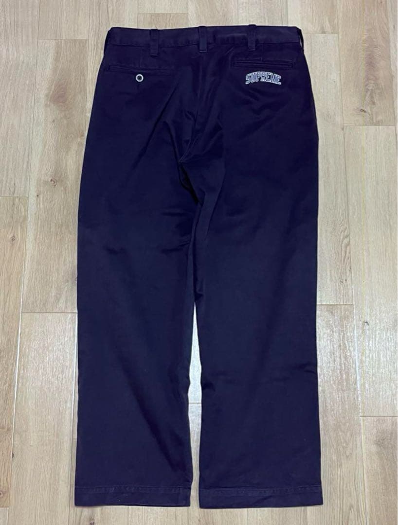 supreme 24fw chino pant チノ