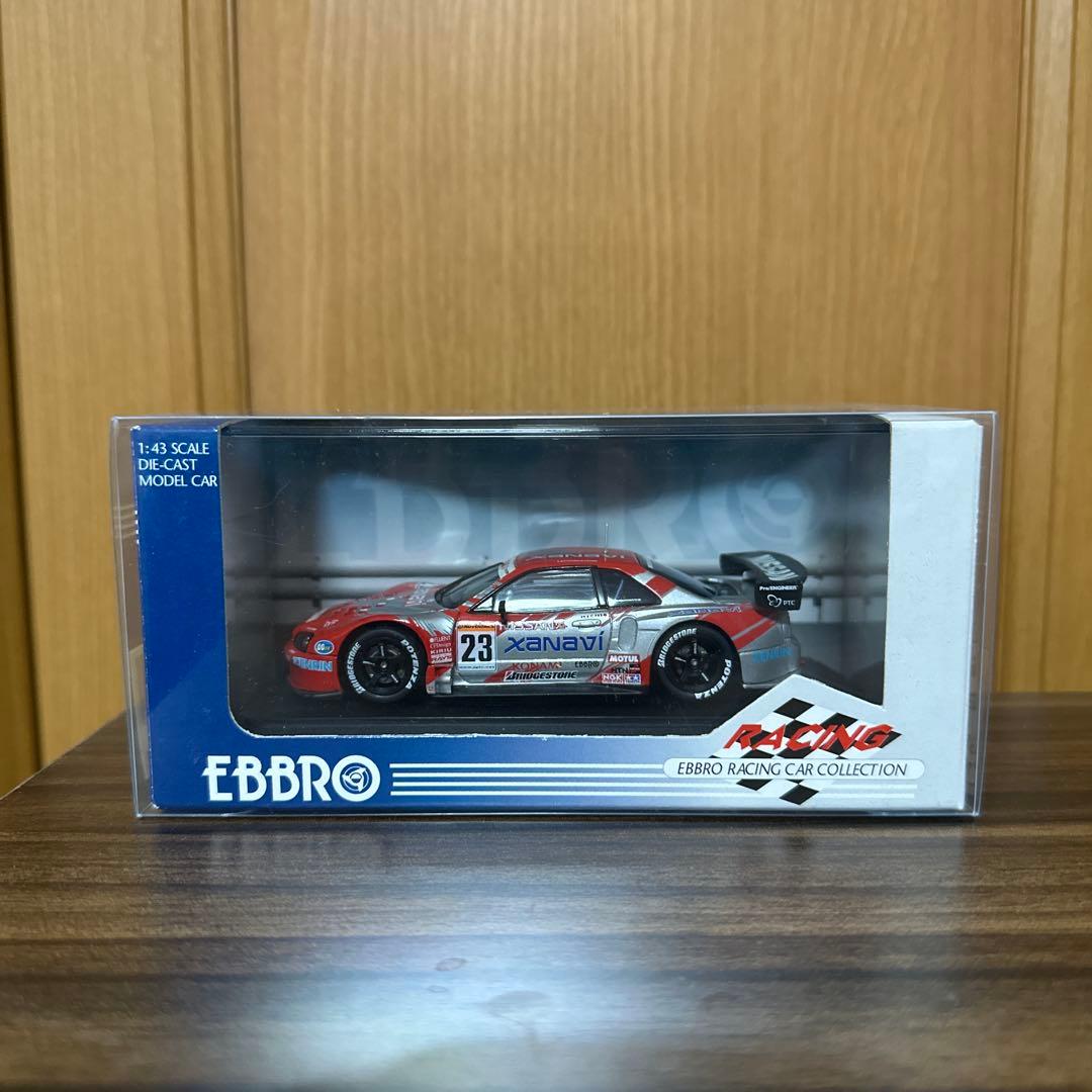 最終値下げ EBBRO エブロ　2003 JGTC R34 GT-R 2台セット