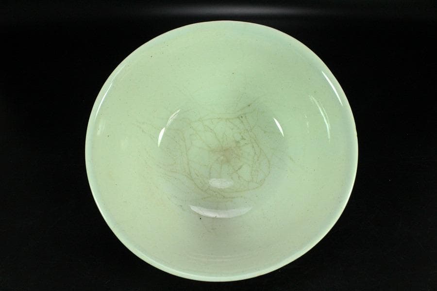 茶道具 永楽和全造 河賓支流 印 柳橋水車紋 仁清焼 鉢 共箱(K-YC526)