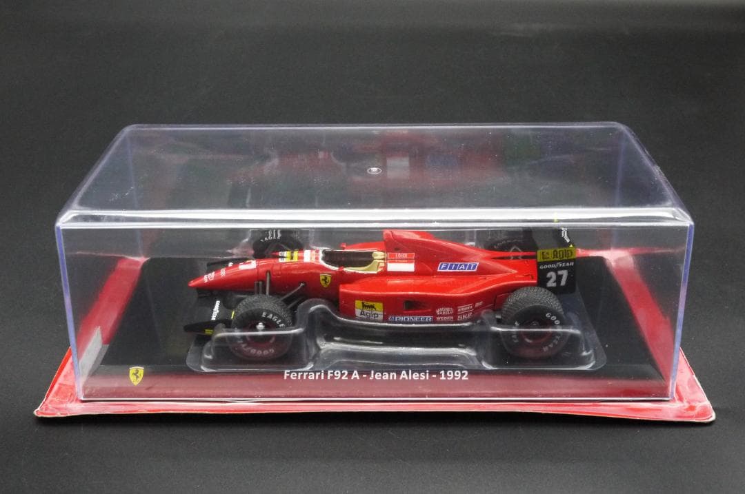 1/24 フェラーリ F92A J.アレジ 1992 レインタイヤ