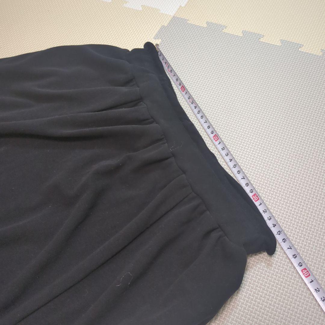 未使用　yohji yamamoto ヨウジヤマモト　黒サルエルパンツ