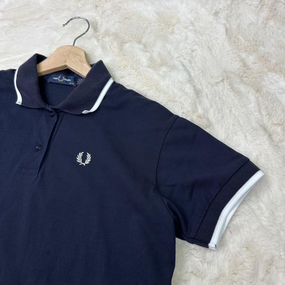 希少✨FRED PERRY フレッド ペリー コットンバックヘムパネルポロシャツ