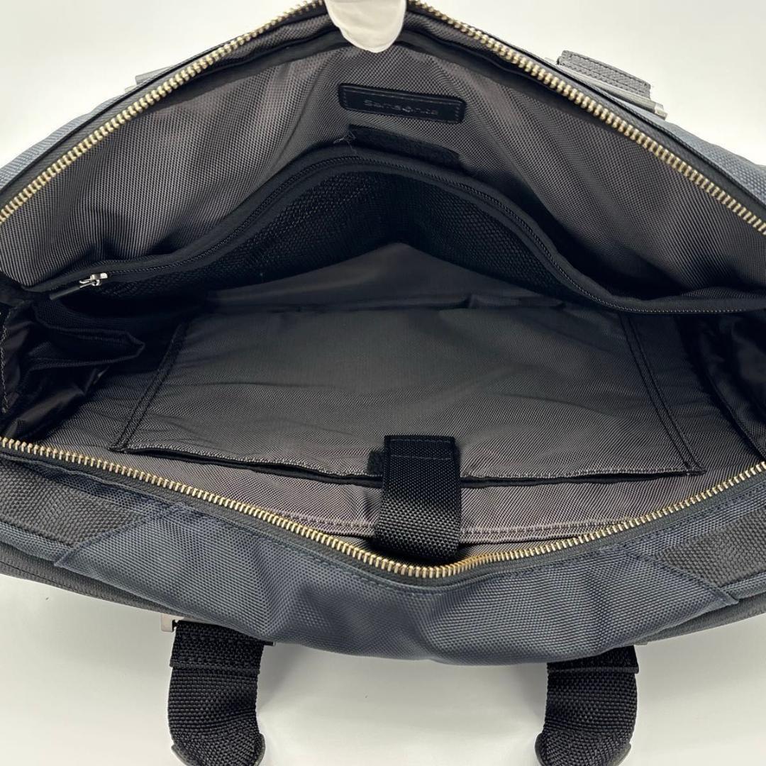 【美品】Samsonite 2way 拡張 ビジネスバッグ ブリーフケース 軽量