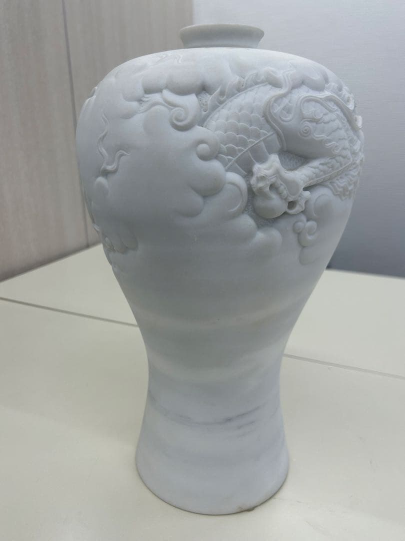 龍壺　高麗型　天運石　美術品　大サイズ