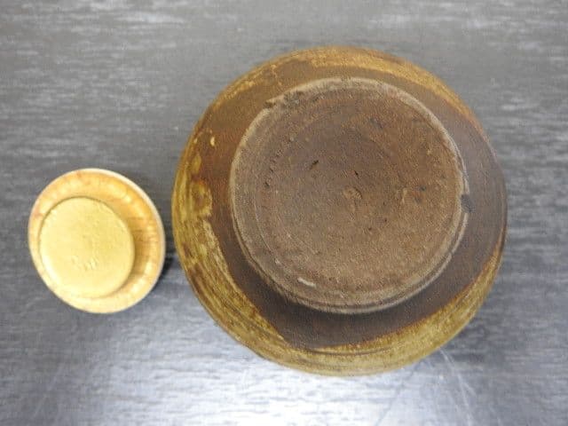 志戸呂焼？茶入　保存箱　MA１４１