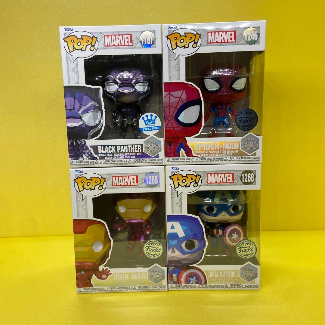 FUNKO POP！マーベル4体セット
