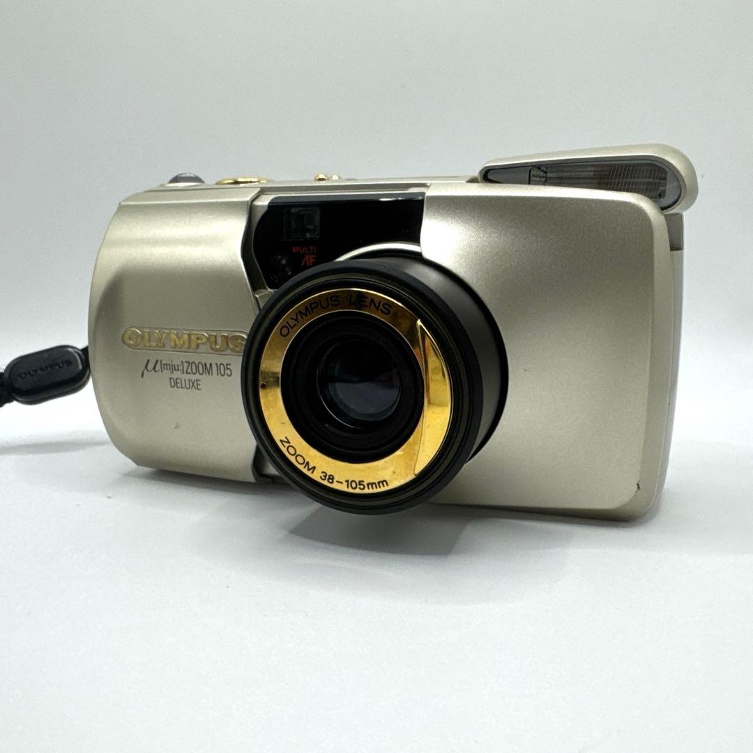 【動作品】 OLYMPUS μ Mju Zoom 105 DELUXE フィルム