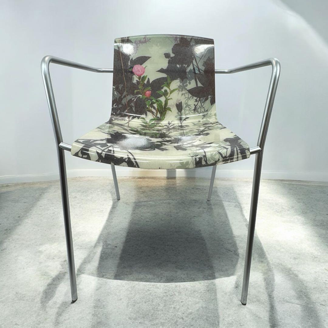 PIIROINEN ピロイネン マリメッコ 植物柄のモダンカウンターチェア