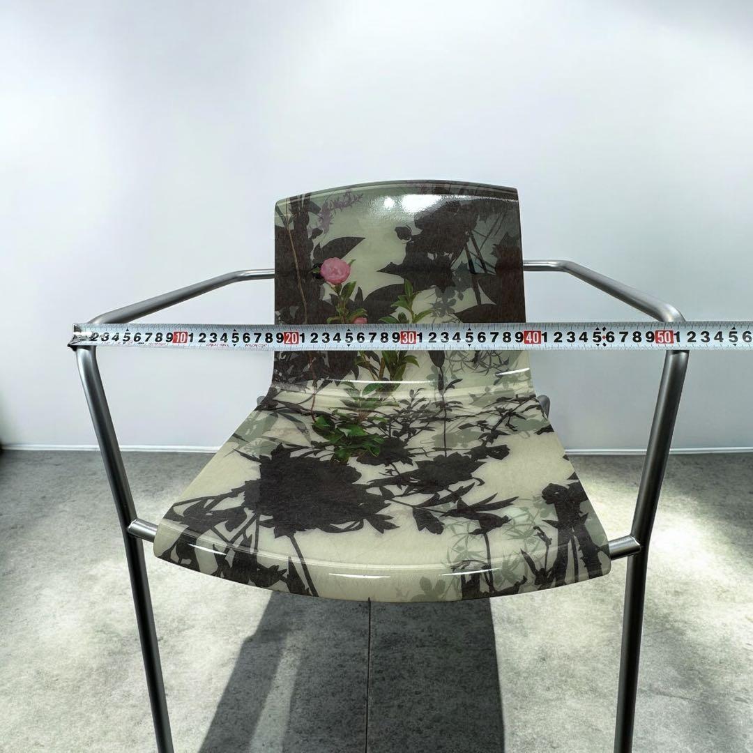 PIIROINEN ピロイネン マリメッコ 植物柄のモダンカウンターチェア